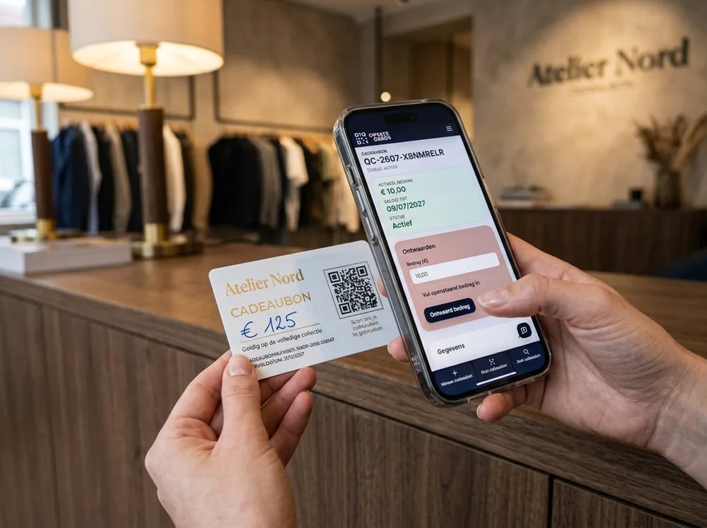Mobiele scan-app voor QR-codes.
